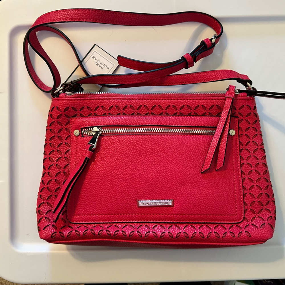 Dana Buchman Small Pink Crossbody